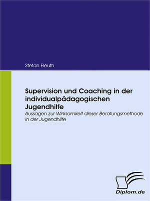 cover image of Supervision und Coaching in der individualpädagogischen Jugendhilfe